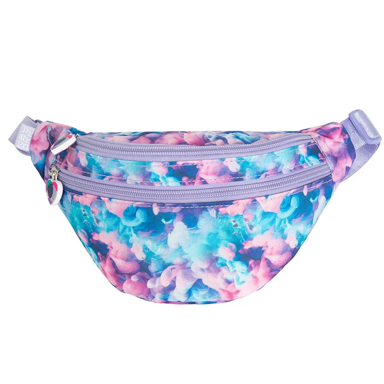 Kayokki, borseta, geanta de sold, nori albastri-roz