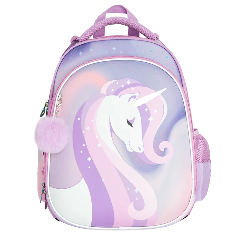 Kayokki, ghiozdan, 1 compartiment, unicorn, violet