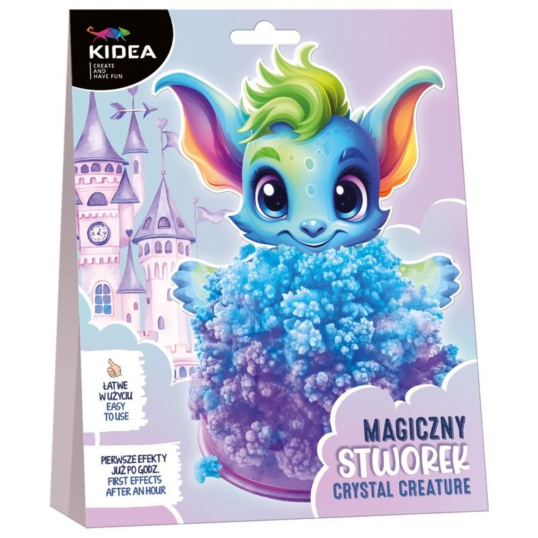Kidea, creatura cristalina magica, set creativ