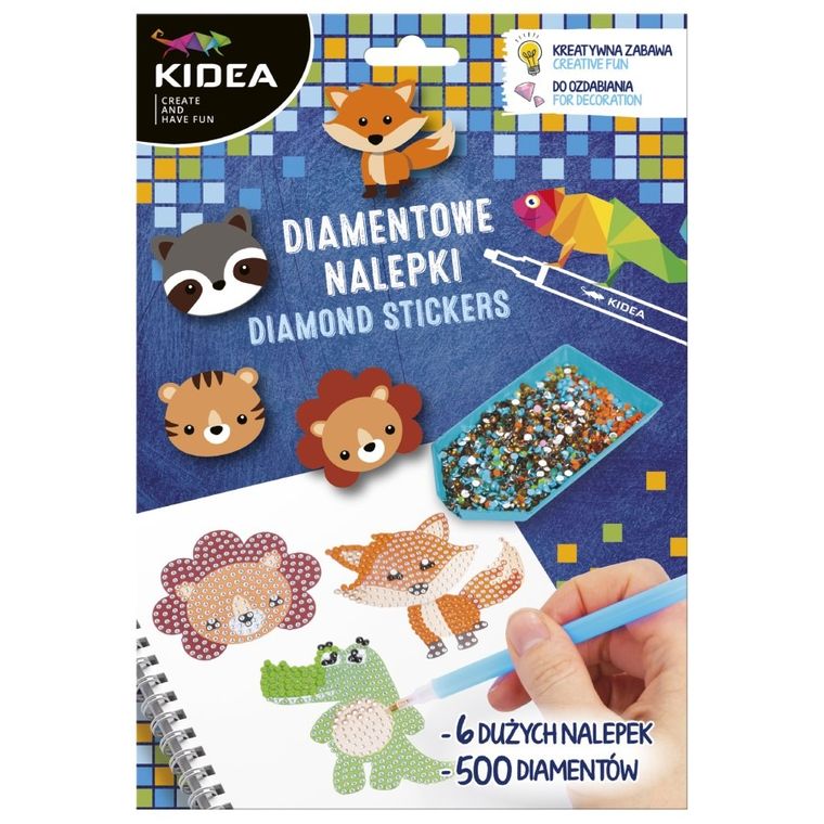 Kidea, diamante autocolante, animale