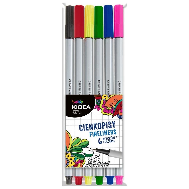 Kidea, liner, 6 culori
