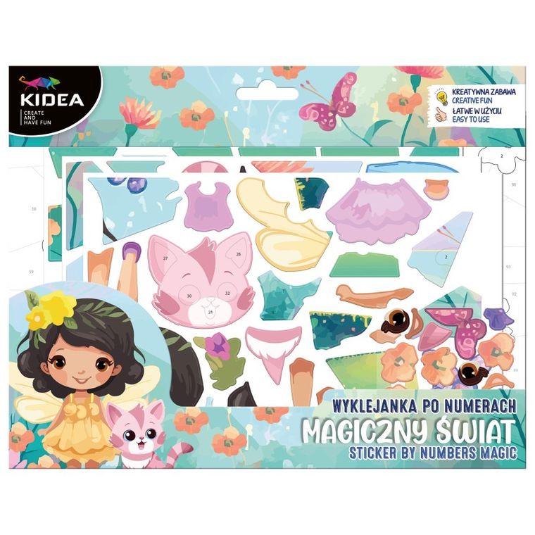 Kidea, Magic, autocolant dupa numere
