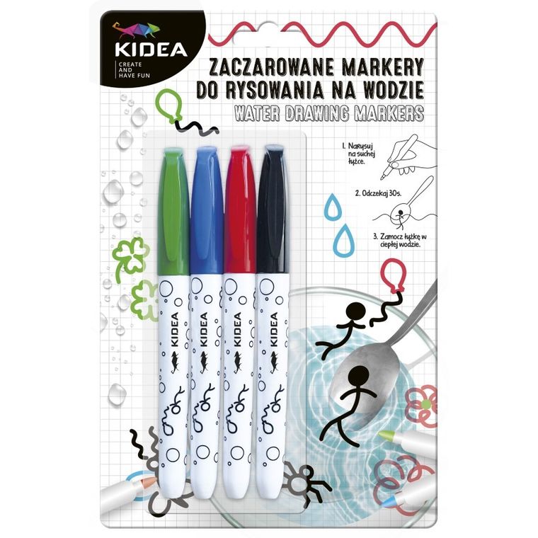 Kidea, set de markere magic