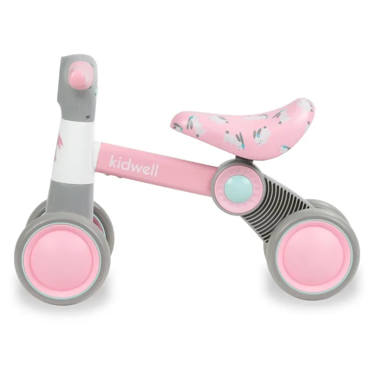 Kidwell, Petito Bunny, mini bicicleta de echilibru cu 4 roti