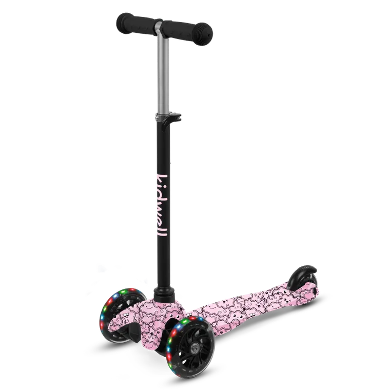 Kidwell, Uno, trotineta cu 3 roti, clouds