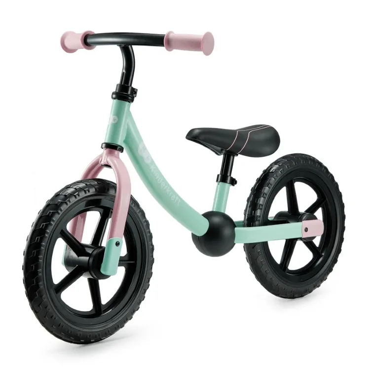 Kinderkraft, 2Way Next, bicicleta fara pedale, Candy Mint