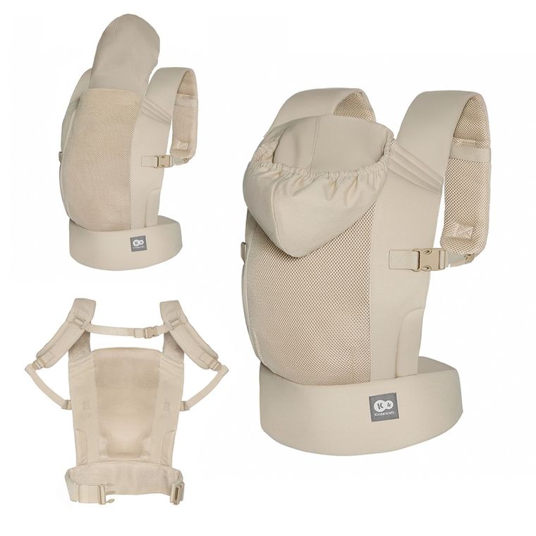 Kinderkraft, CarryBee, marsupiu ergonomic, beige
