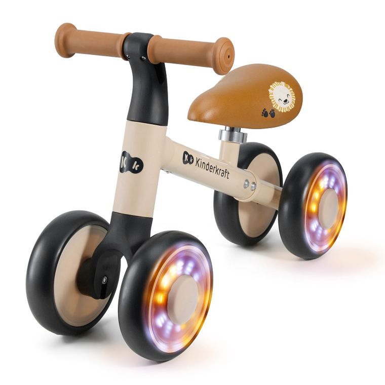 Kinderkraft, Cutie Flash, bicicleta fara pedale, beige