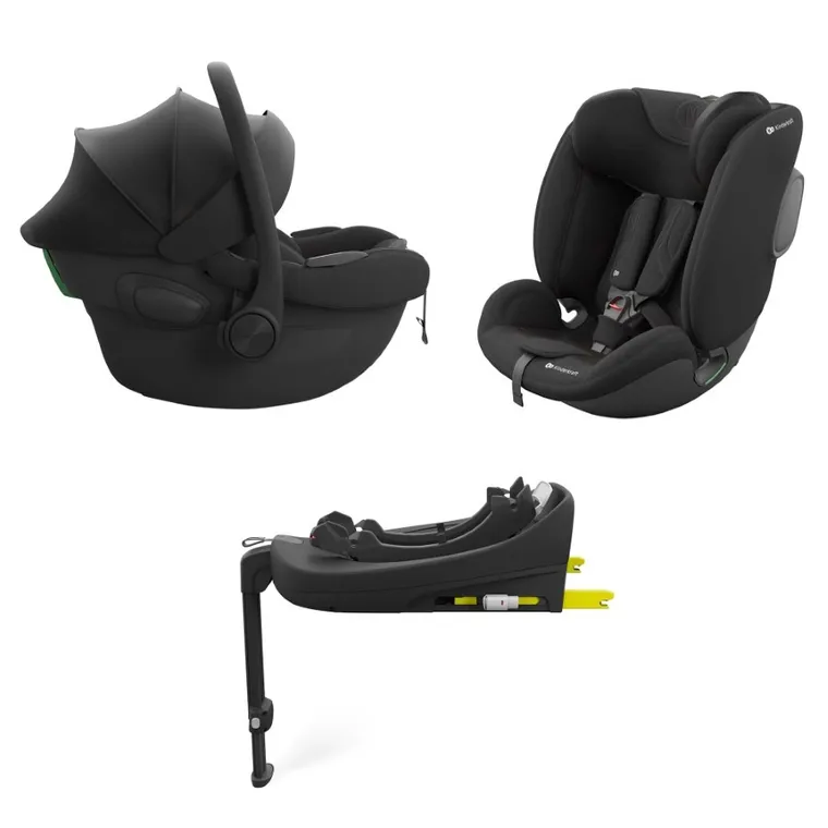 Kinderkraft, Endura Safe, 3in1, scaun auto, black