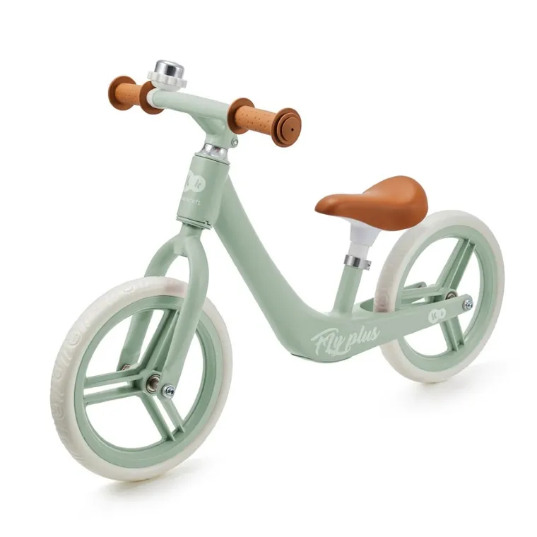 Kinderkraft, Fly Plus, bicicleta fara pedale, Fresh Mint
