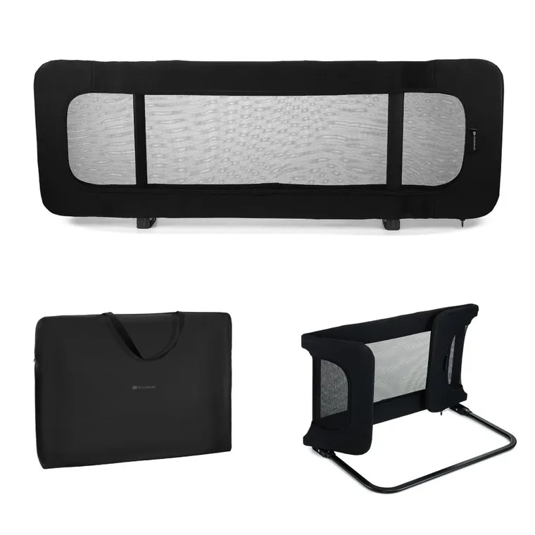 Kinderkraft, Guard and Dream, bariera pentru patut, Black