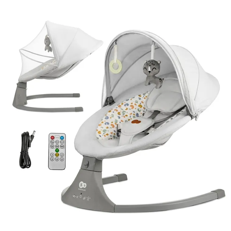 Kinderkraft, Lumi 2, balansoar electric 2in1, Light Grey
