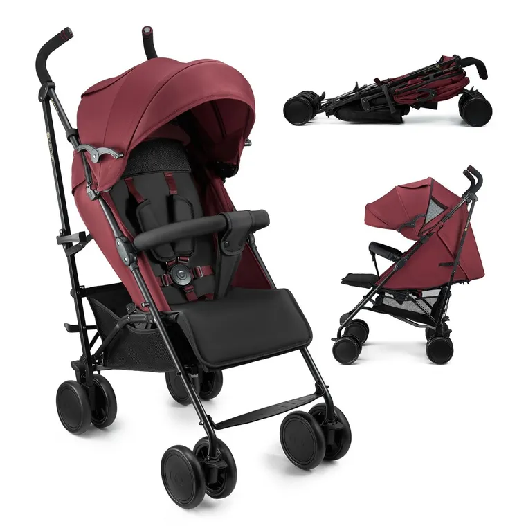 Kinderkraft, Siesta 2, carucior, Dark Ruby