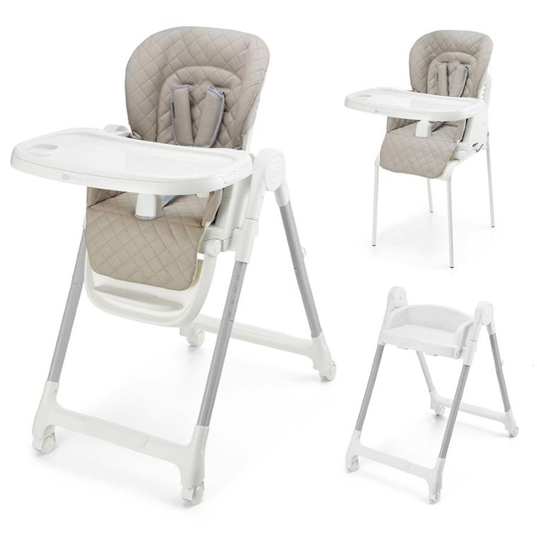 Kinderkraft, Tulo, scaun de masa 3in1, bej