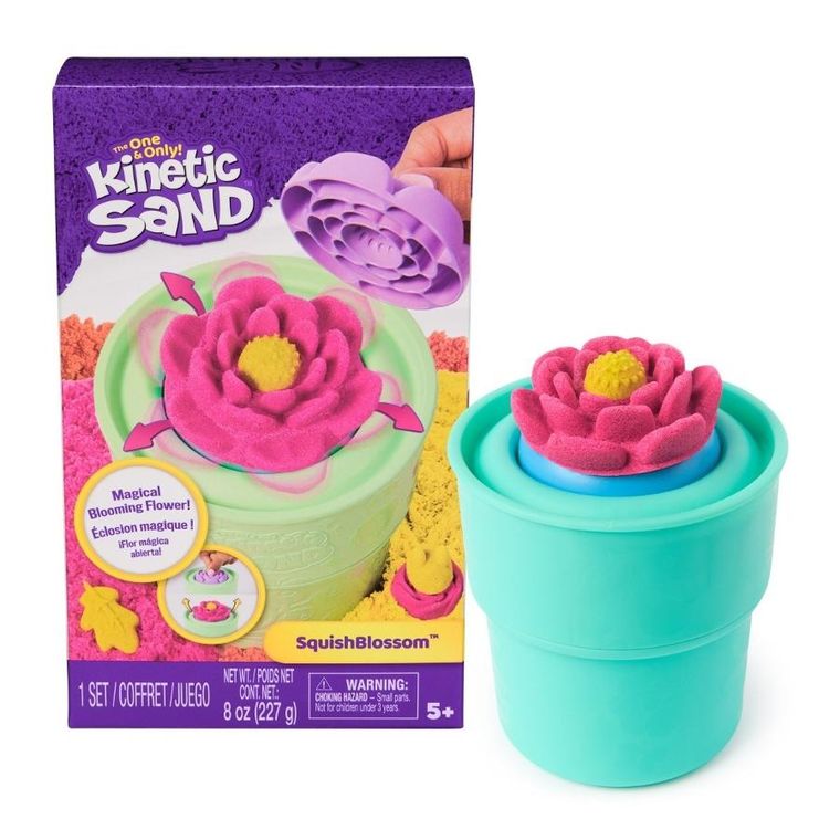 Kinetic Sand, SquishBlossom, nisip kinetic, 240g