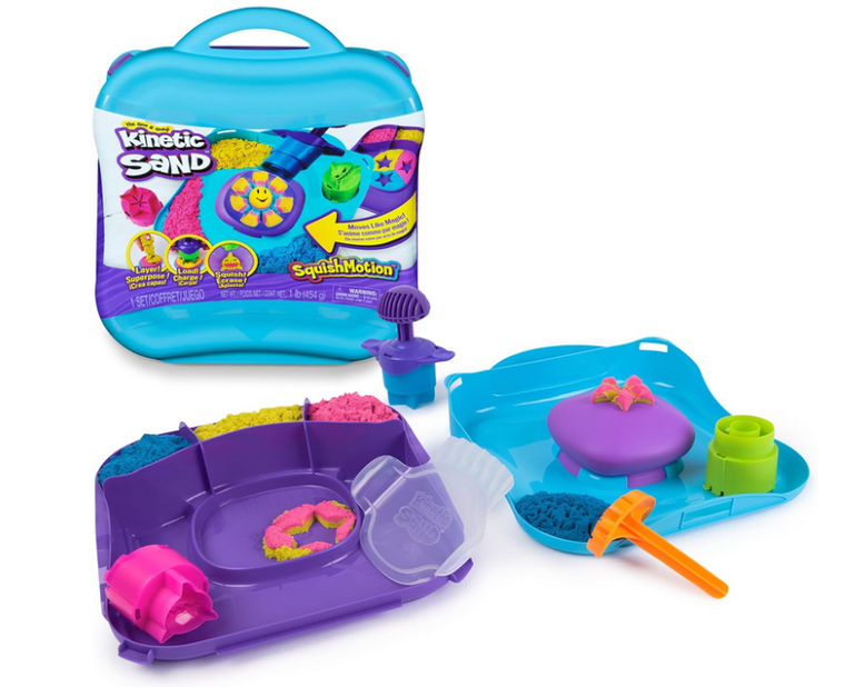 Kinetic Sand, SquishMotion!, nisip kinetic, 454g, set de joaca