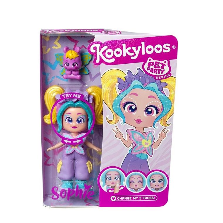KookyLoos, Pets Party, Sophie, set cu figurina