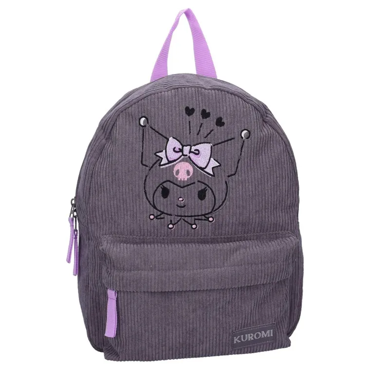 Kuromi, Have a Nice Day, rucsac pentru prescolar, gri