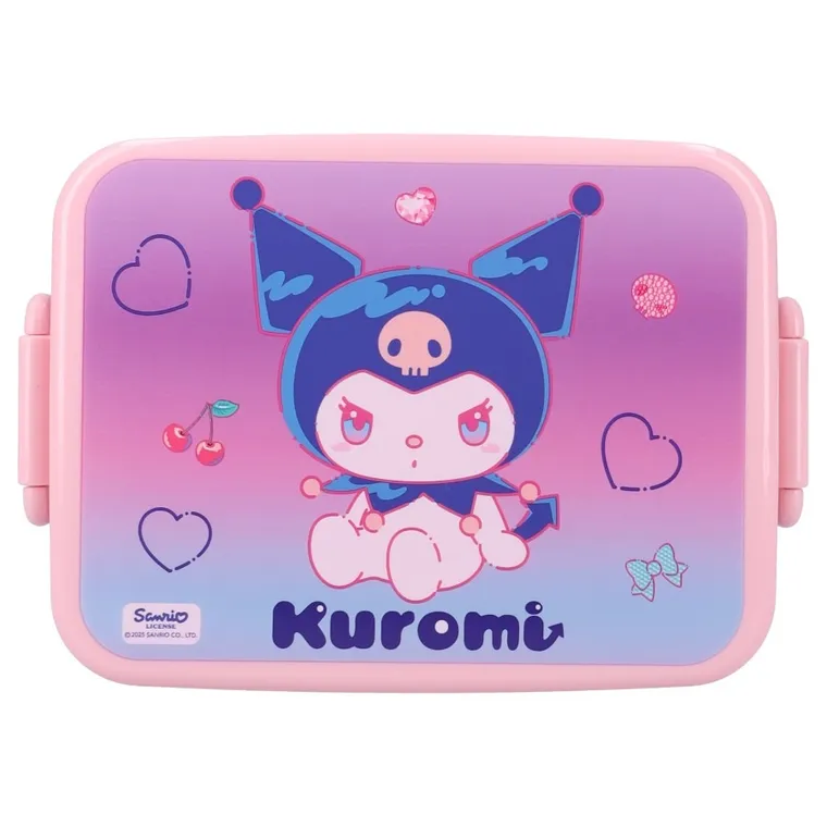 Kuromi, Lunch Bunch, cutie pentru pranz, violet