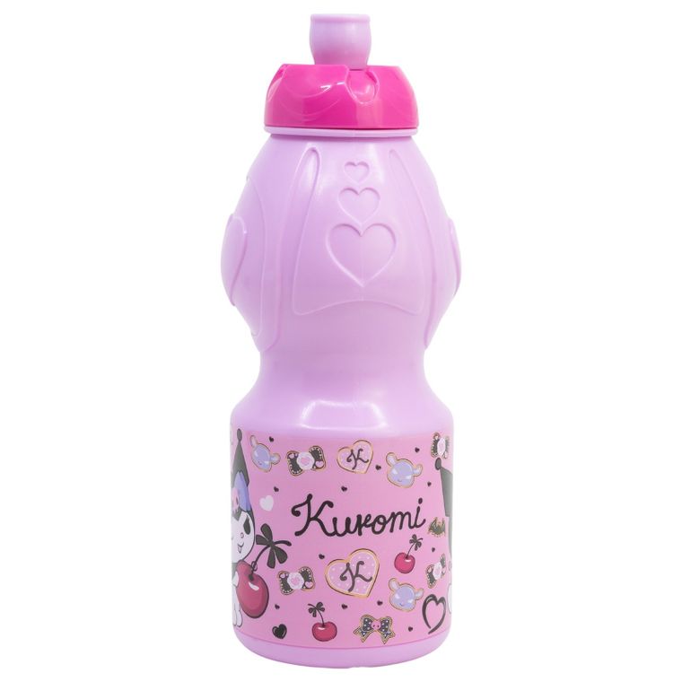Kuromi, sticla de apa, 400 ml