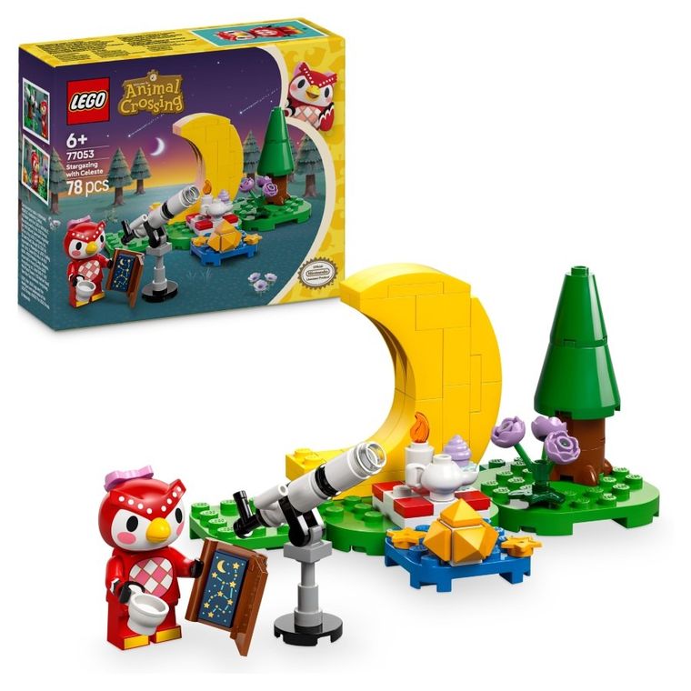 LEGO Animal Crossing, Observarea stelelor cu Celeste, 77053
