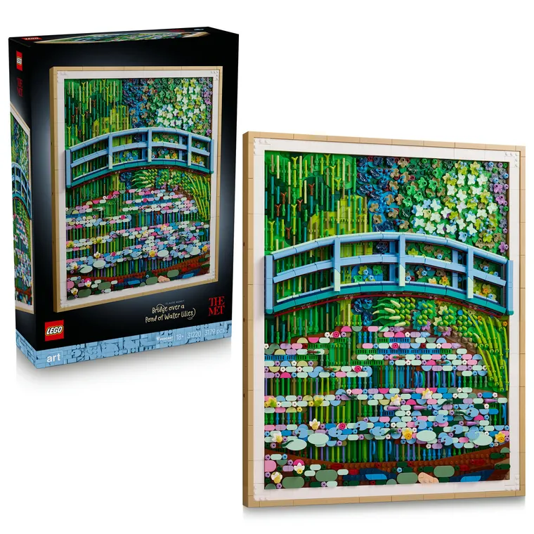 LEGO ART, Claude Monet - Pod peste lac cu nuferi, 31220