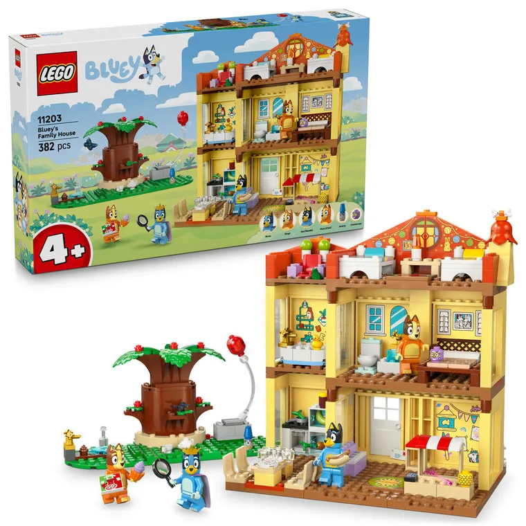 LEGO Bluey, Casa familiei lui Blue, 11203