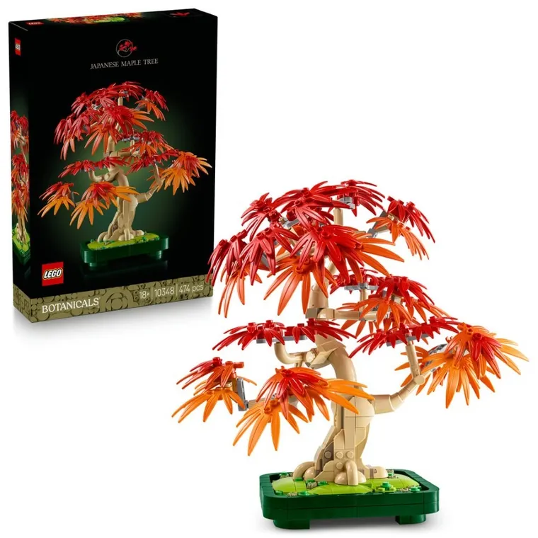 LEGO Botanicals, Bonsai de artar japonez rosu, 10348