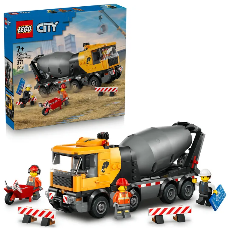 LEGO City, Autobetoniera, 60478