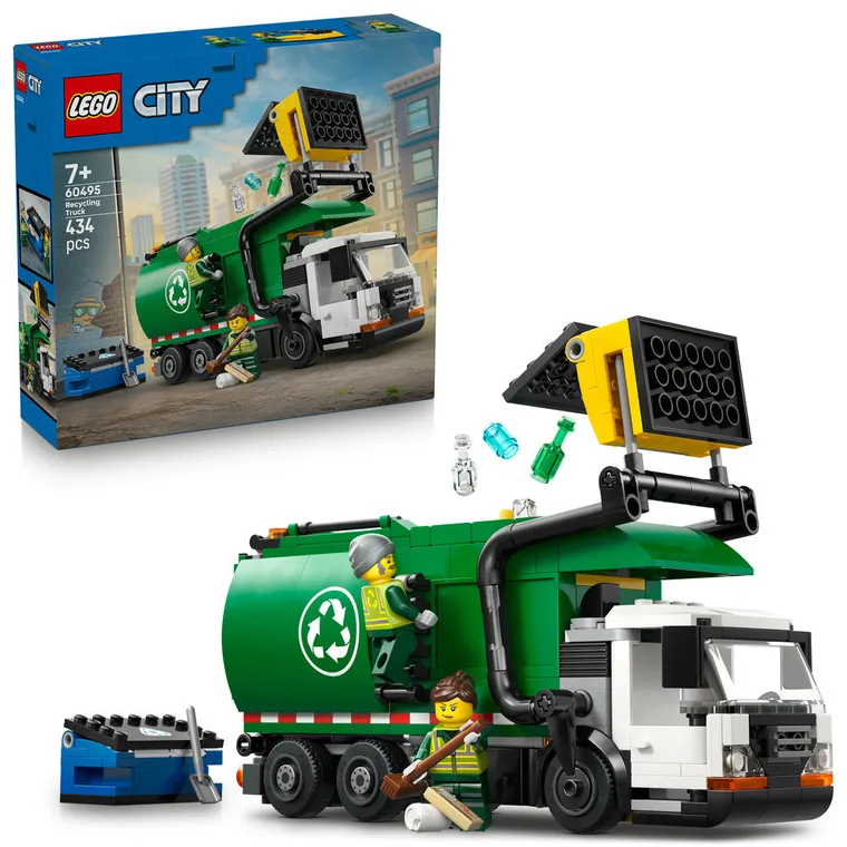 LEGO City, Camion de reciclare, 60495