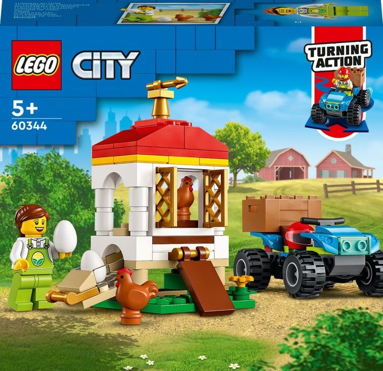 LEGO City, Cotet pentru gaini, 60344