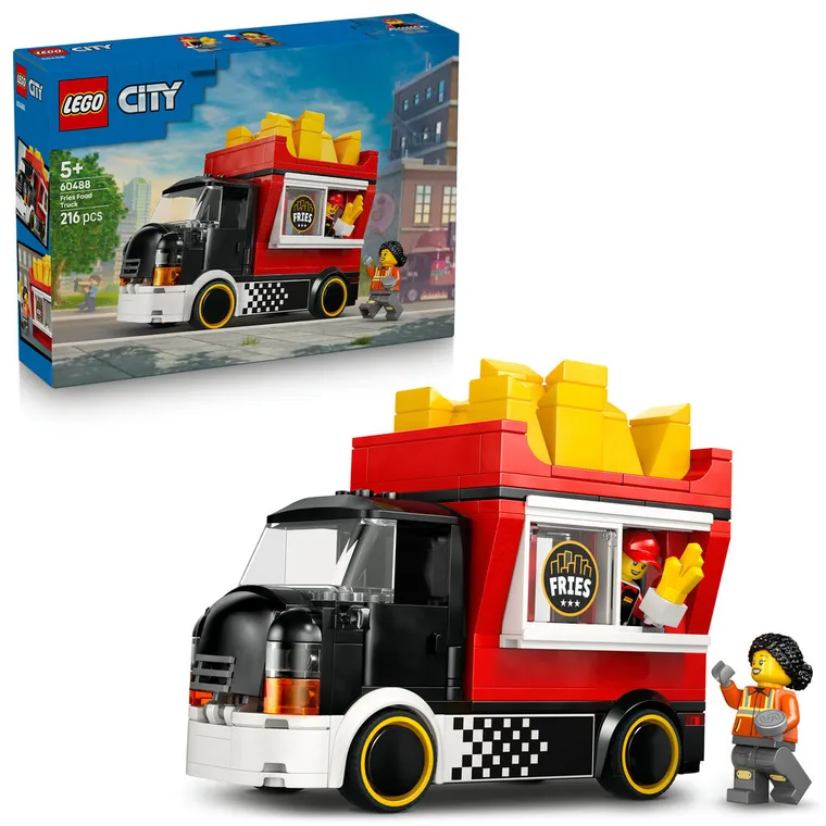 LEGO City, Furgoneta de cartofi prajiti, 60488