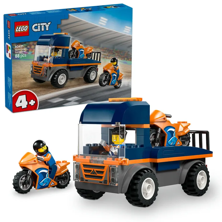 LEGO City, Transportor de motociclete, 60491