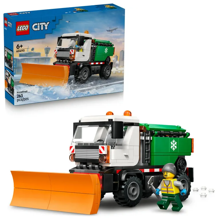 LEGO City, Vehicul cu plug de zapada, 60490