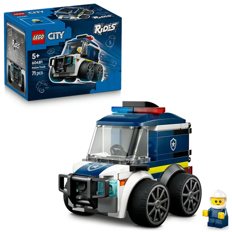 LEGO City, Vehicule - Camioneta de politie, 60481