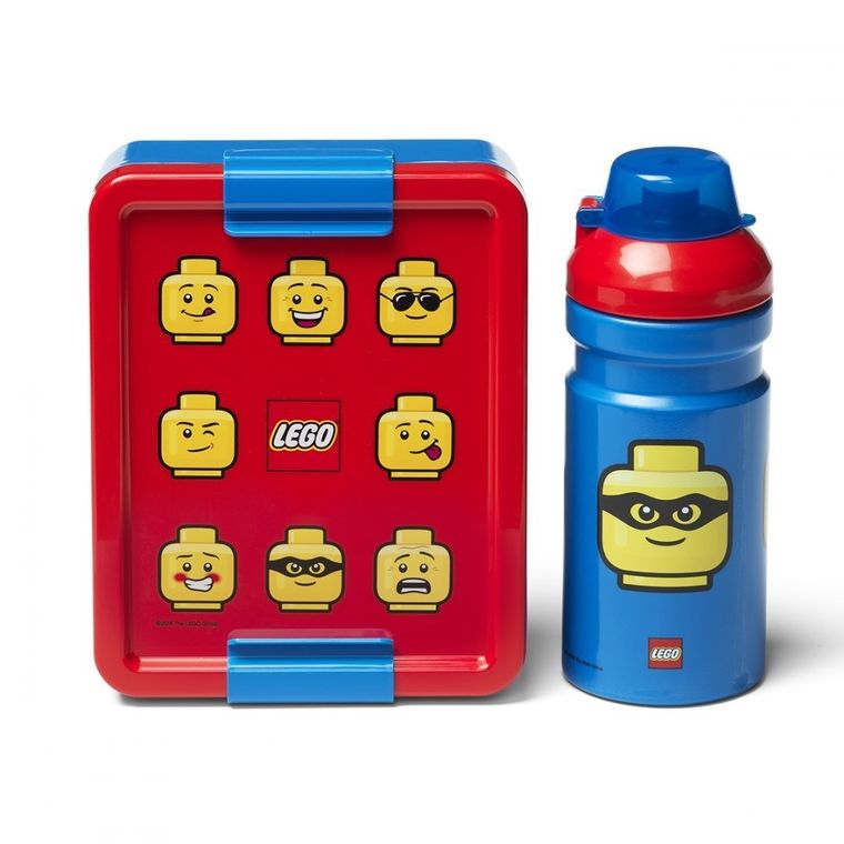 LEGO Classic, cutie pentru pranz si sticla de apa