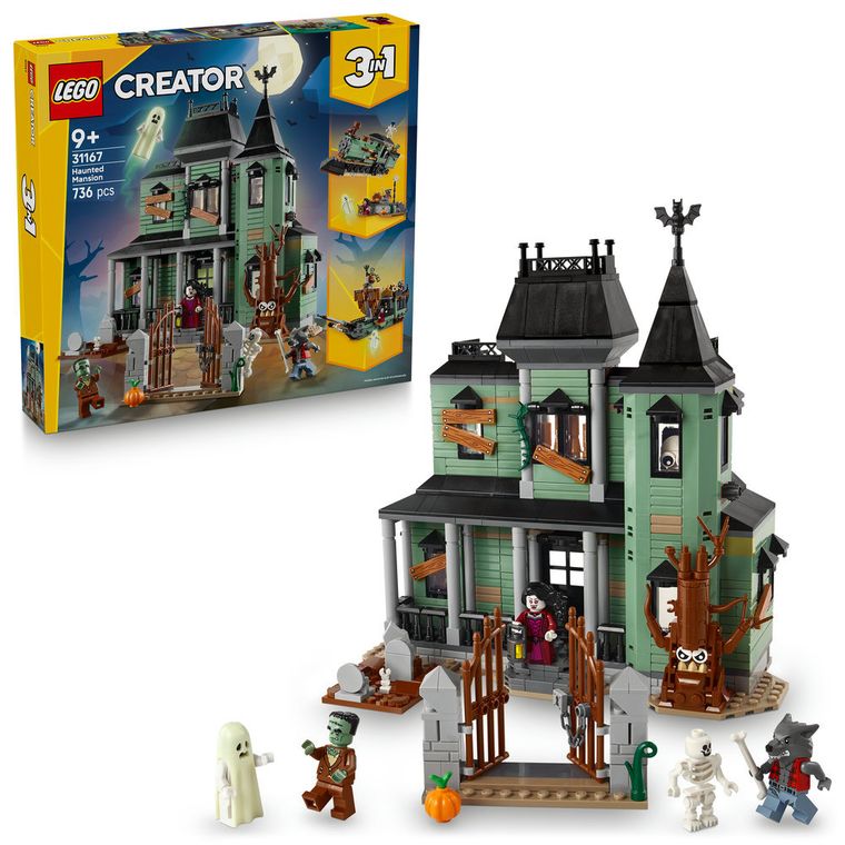 LEGO Creator, Conacul bantuit, 31167