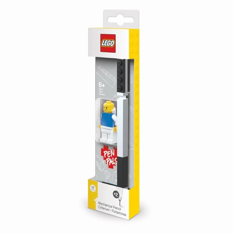 LEGO, creion mecanic cu minifigurina