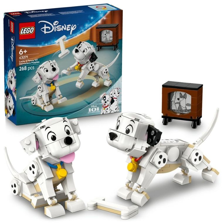 LEGO Disney Classic, Catelusii Lucky si Penny din 101 dalmatieni, 43271