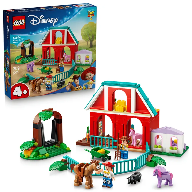 LEGO Disney Pixar, Ferma de cai a lui Blaze, 43304