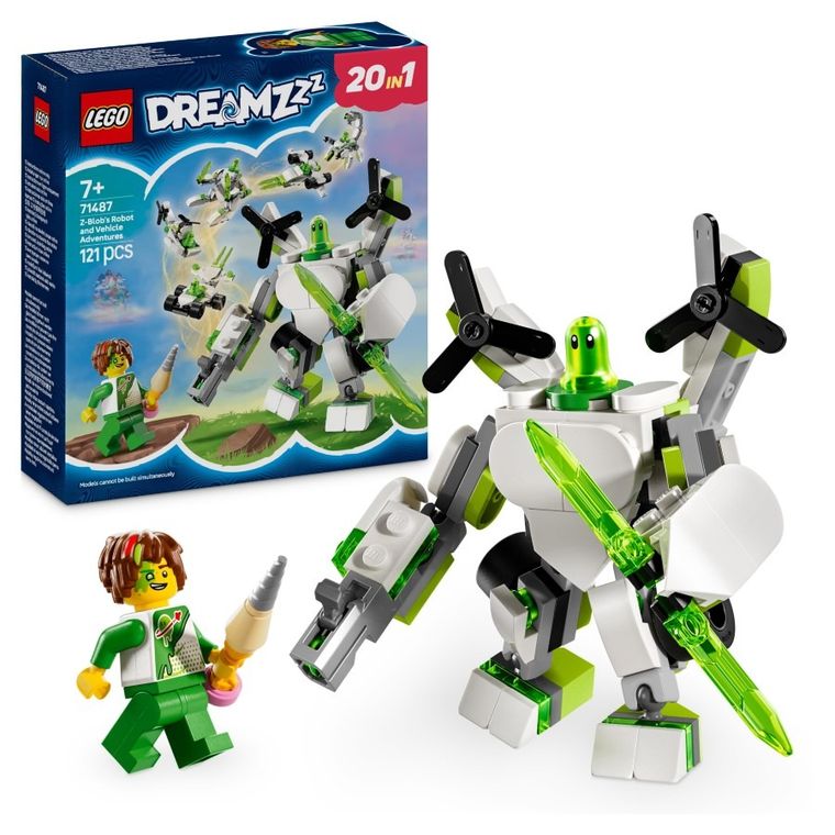 LEGO DREAMZzz, Aventurile cu roboti si vehicule ale lui Z-Blob