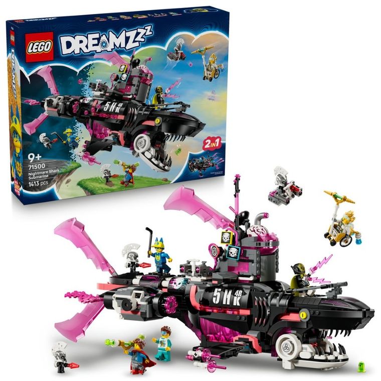 LEGO DREAMZzz, Submarin-rechin de cosmar, 71500