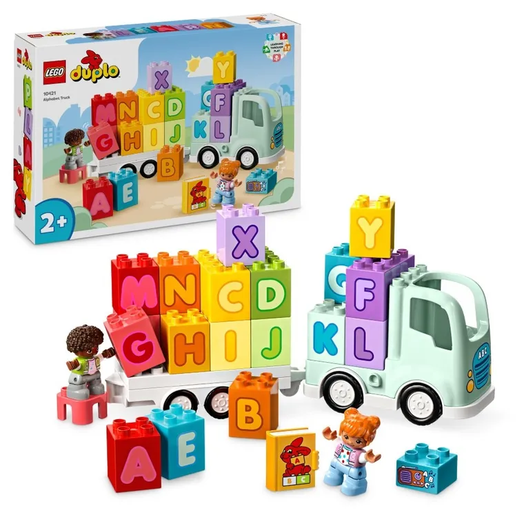 LEGO DUPLO, Camion cu alfabet, 10421