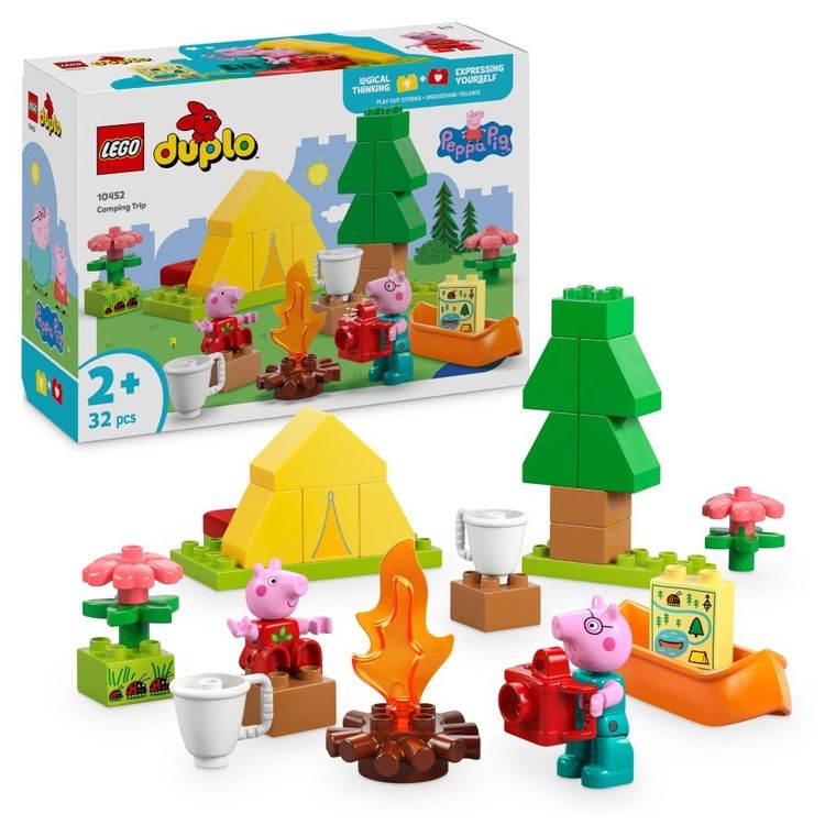 LEGO DUPLO, Excursie cu cortul, 10452