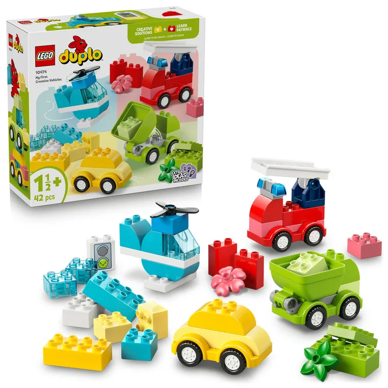 LEGO DUPLO My First, Vehicule creative, 10474