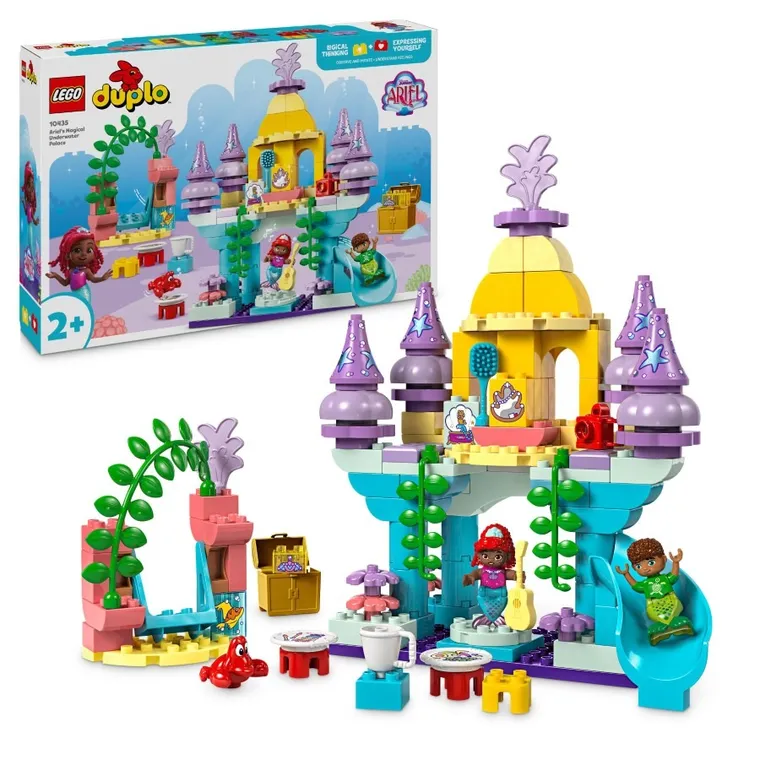 LEGO DUPLO, Palatul subacvatic magic al lui Ariel, 10435