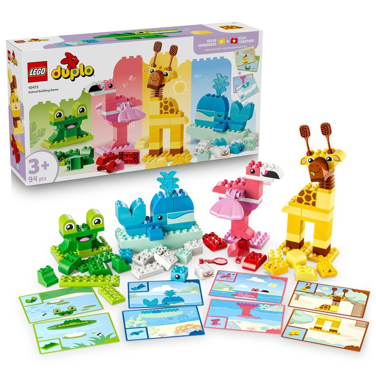 LEGO DUPLO Town, Joc de construit animale, 10472