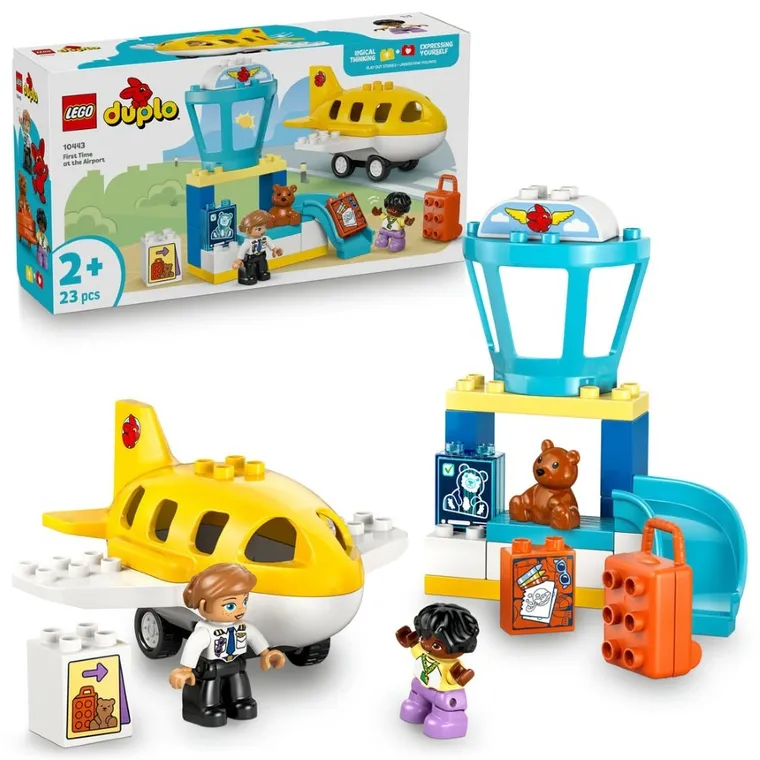 LEGO DUPLO Town, Prima oara la aeroport, 10443