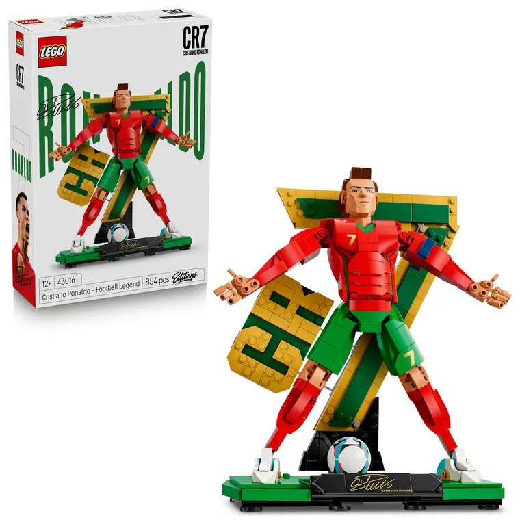 LEGO Editions Football, Cristiano Ronaldo - Legenda a fotbalului, 43016