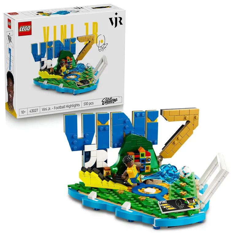 LEGO Editions Football, Vini Jr. - Momente importante din fotbal, 43027